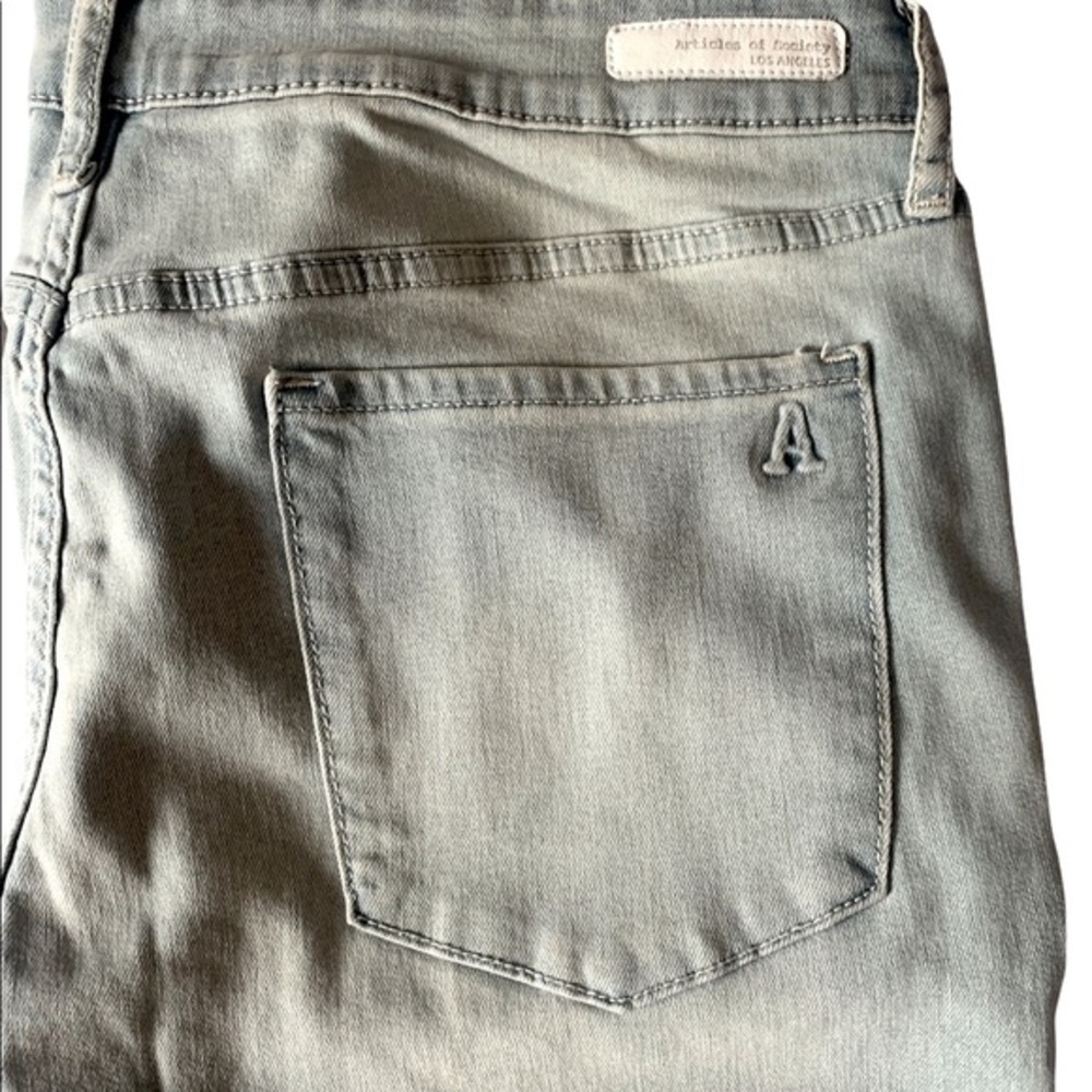 Articles Of Society Light Blue Skinny Jeans - Picture 4 of 5
